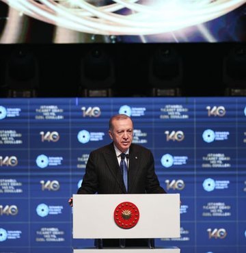 Cumhurbaşkanı Recep Tayyip Erdoğan, Haliç Kongre Merkezi
